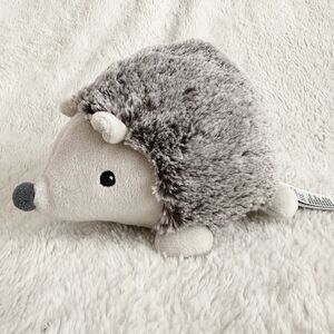 H&M Home Hedgehog Plush Stuffed Animal Sewn Eyes Soft Toy 7” Brown